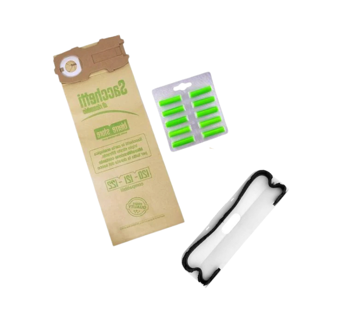 PakTrade 20 Sacchetti per Aspirapolvere + 20 Profumi + 2 Filtro per SELECLINE Domatic 97/3 4 5, BS 975 PakTrade 20 Sacchetti per Aspirapolvere + 20 Profumi + 2 Filtro per SELECLINE Domatic 97/3 4 5, BS 975